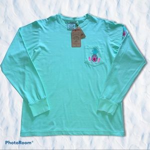 Orange Beach AL Longsleeve Pineapple Tee